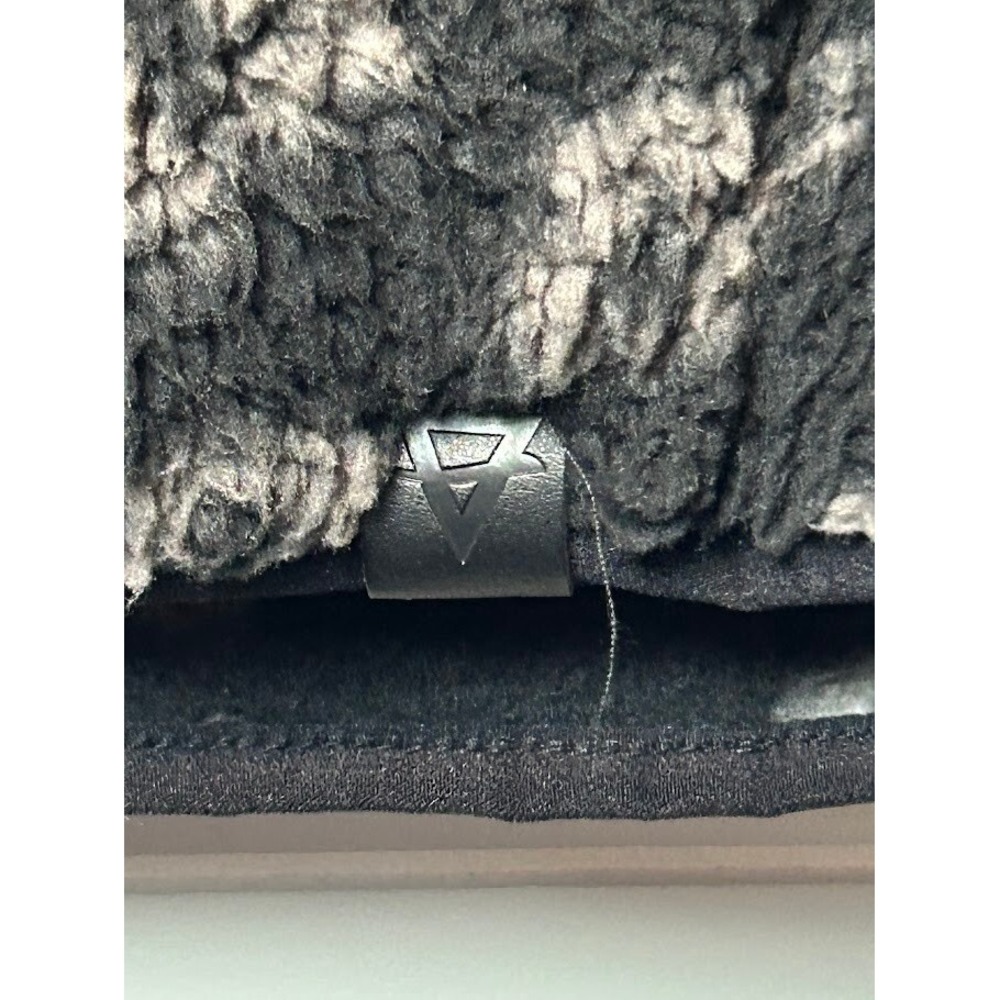 LIV Outdoor 1/4 Zip Sherpa Jacket Women's XL Black/Gray - Picture 3 of 7